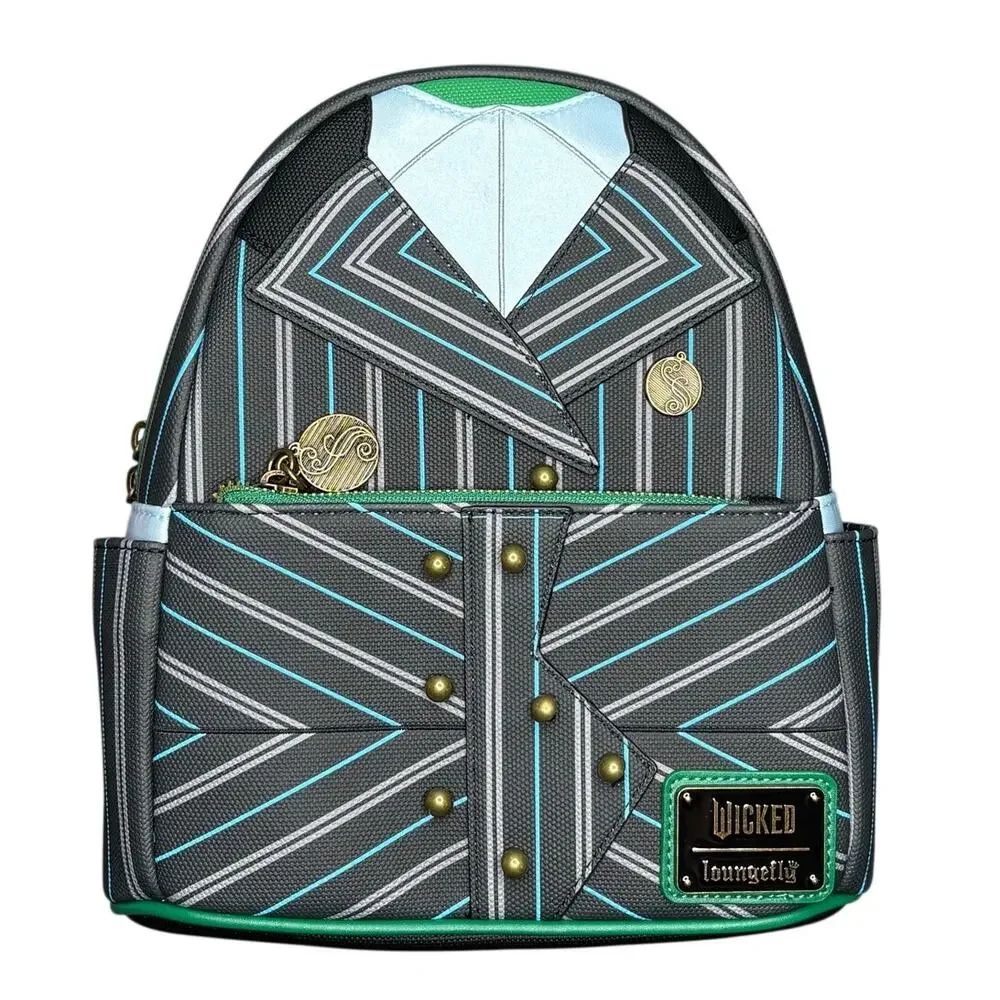 Loungefly Wicked Movie Elphaba Shiz School Uniform Mini Backpack - Picture 1 of 6